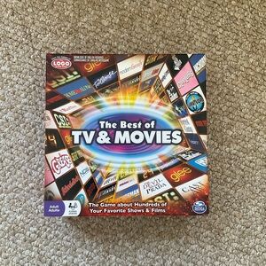 The Best of TV & Movies Board Game by Spin Master